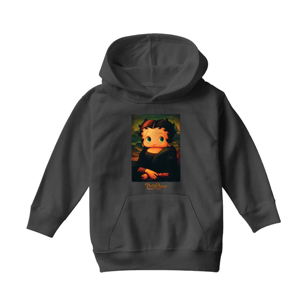 Betty Boop Elizabethan Portrait Masterpiece Collection Kids Hooded Sweatshirt