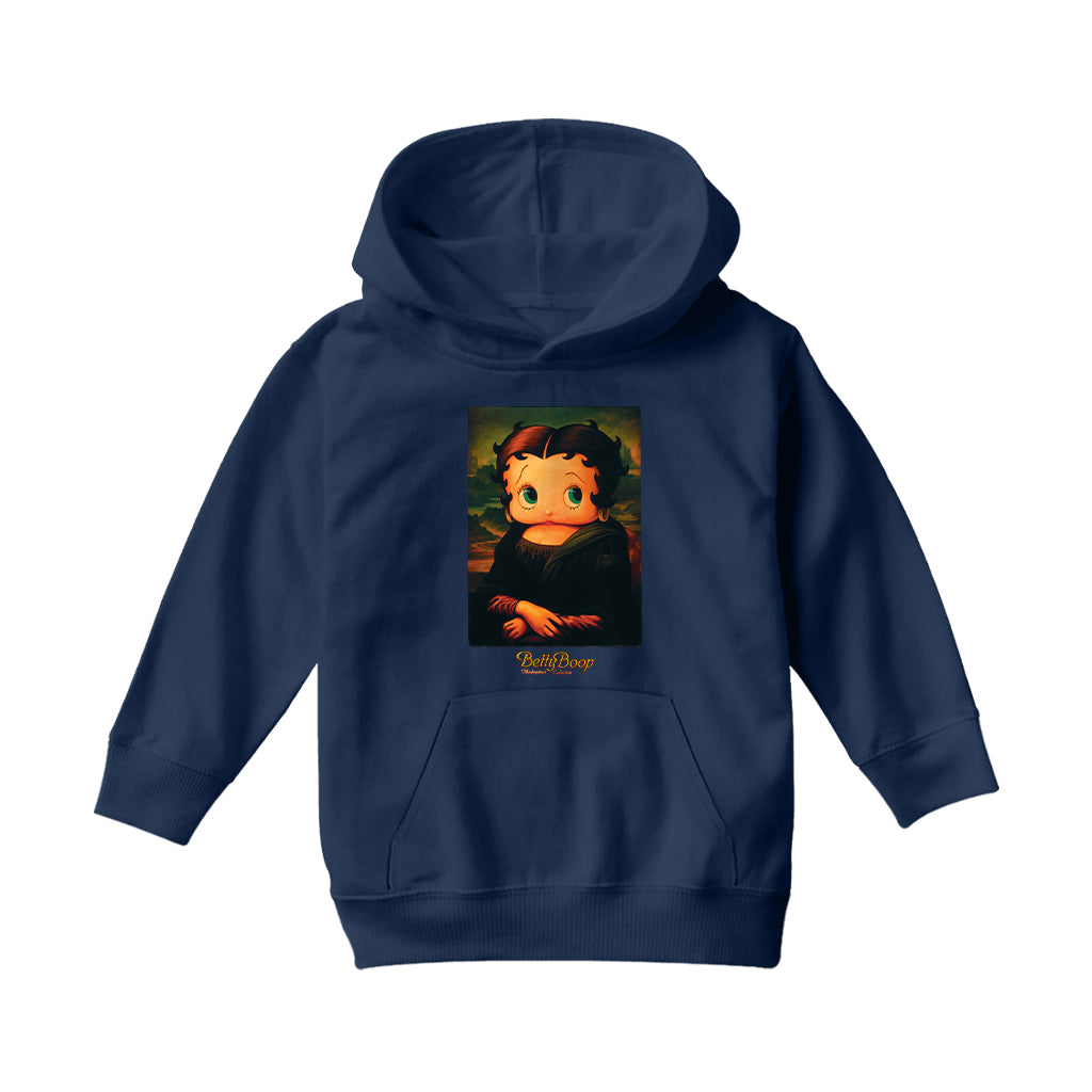 Betty Boop Elizabethan Portrait Masterpiece Collection Kids Hooded Sweatshirt