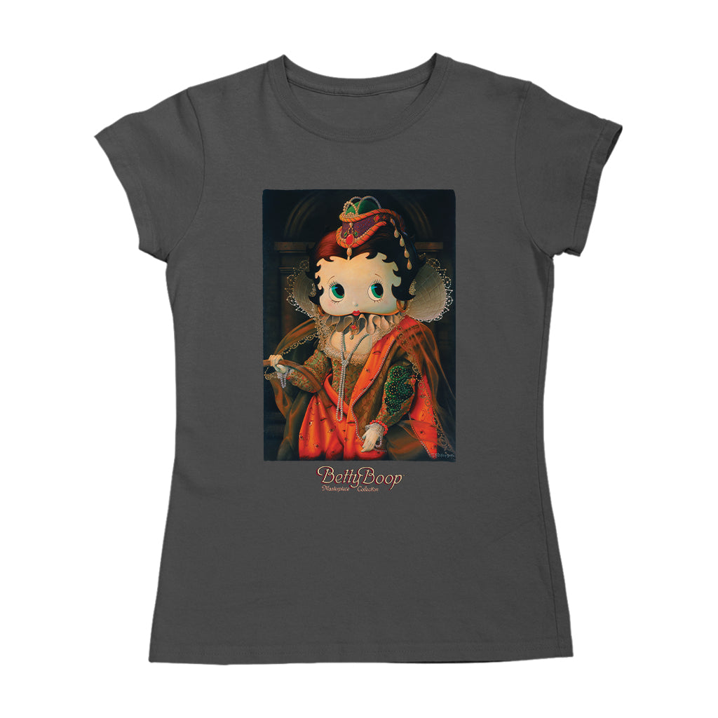 Betty Boop Elizabethan Portrait Masterpiece Collection Women's T-Shirt