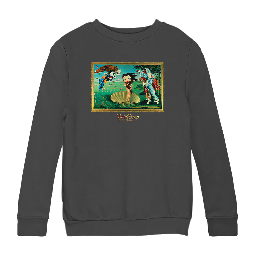 Betty Boop Masterpiece Collection Kids Sweatshirt