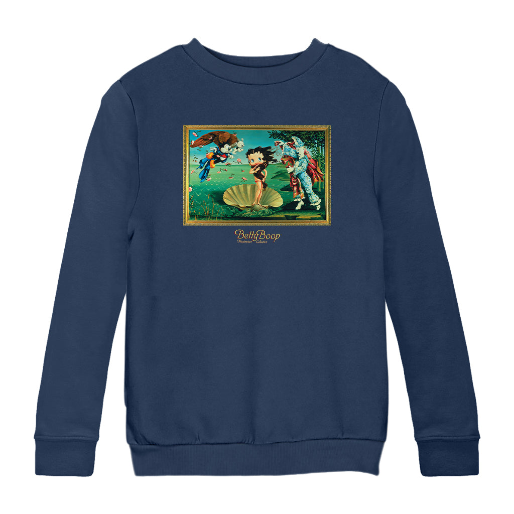 Betty Boop Masterpiece Collection Kids Sweatshirt