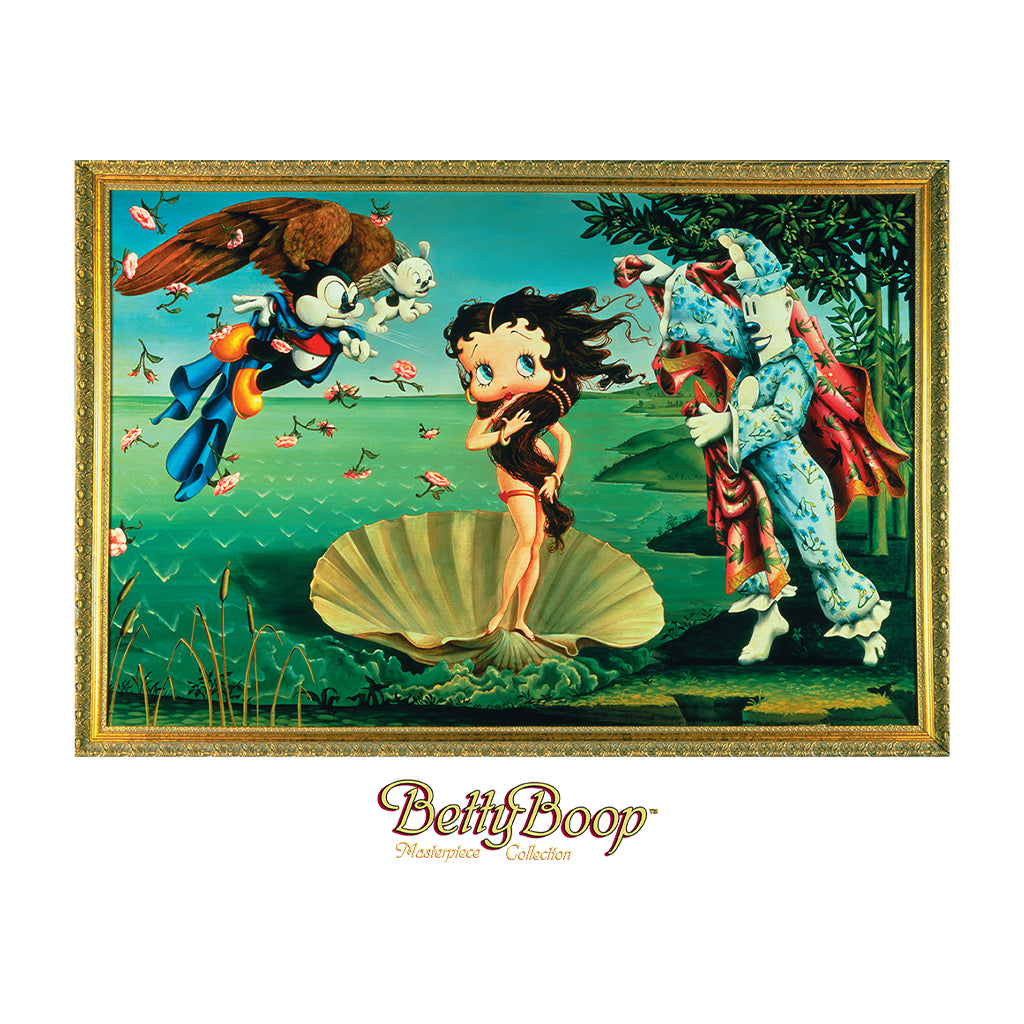 Betty Boop Masterpiece Collection Kids Hooded Sweatshirt