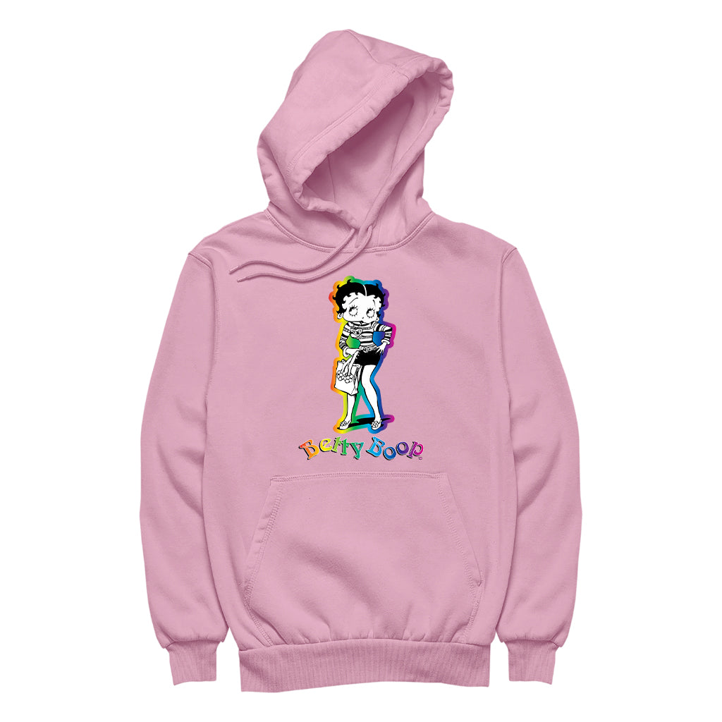 Betty Boop 70s Groovy Chick Men's Hooded Sweatshirt