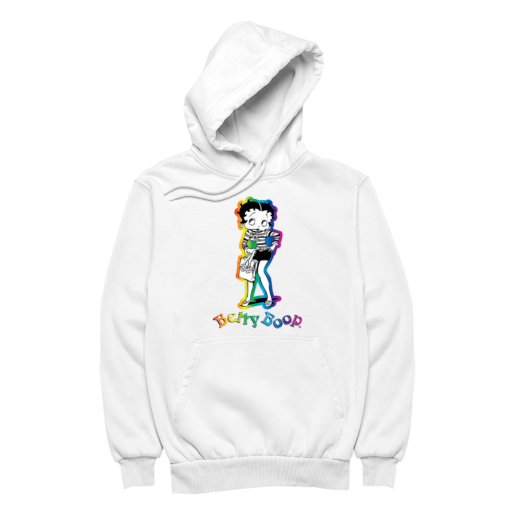 Betty Boop 70s Groovy Chick Men's Hooded Sweatshirt