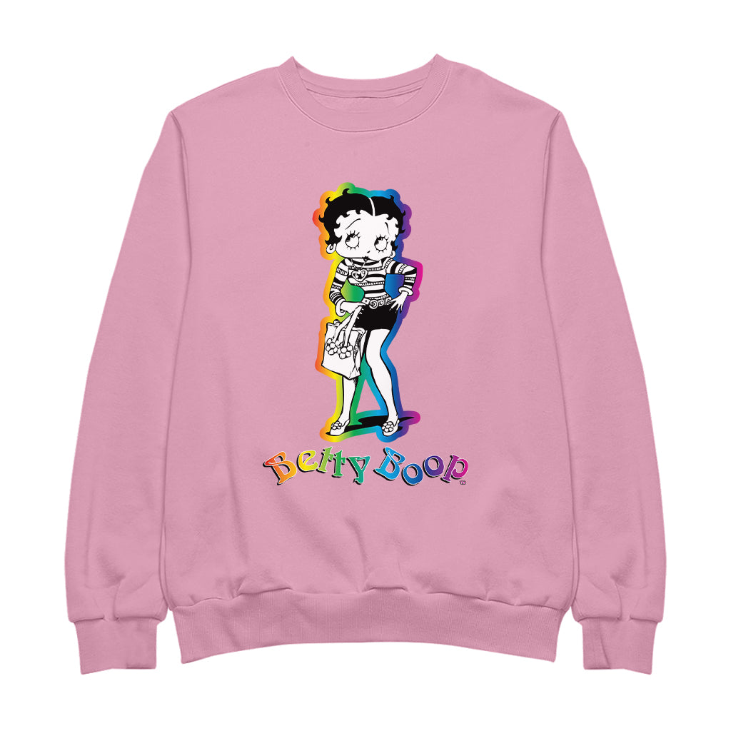 Betty Boop 70s Groovy Chick Women's Sweatshirt