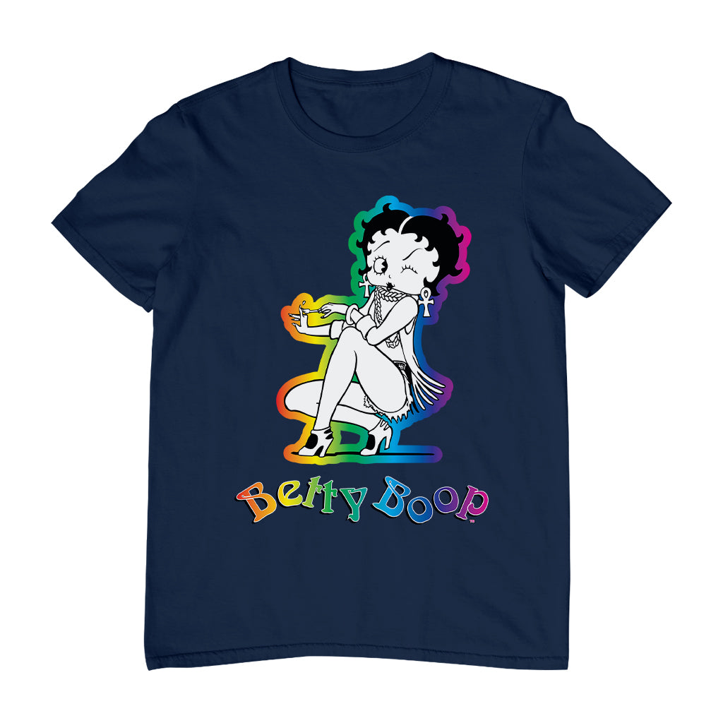 Betty Boop Groovy 70s Fashion Men's T-Shirt