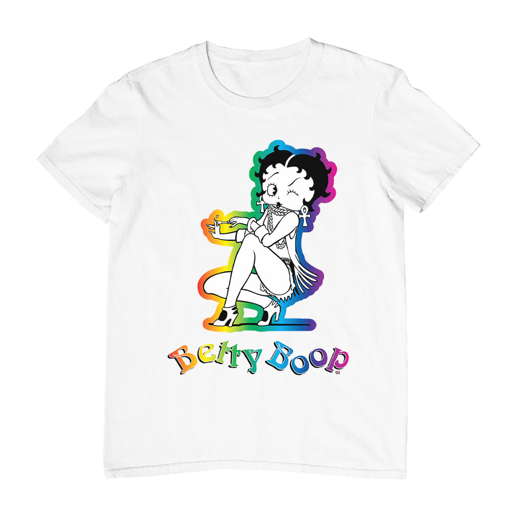Betty Boop Groovy 70s Fashion Men's T-Shirt
