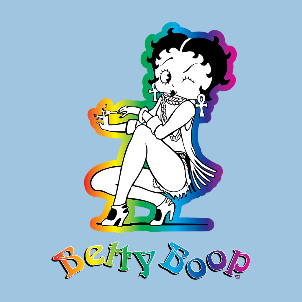 Betty Boop Groovy 70s Fashion Women's Sweatshirt