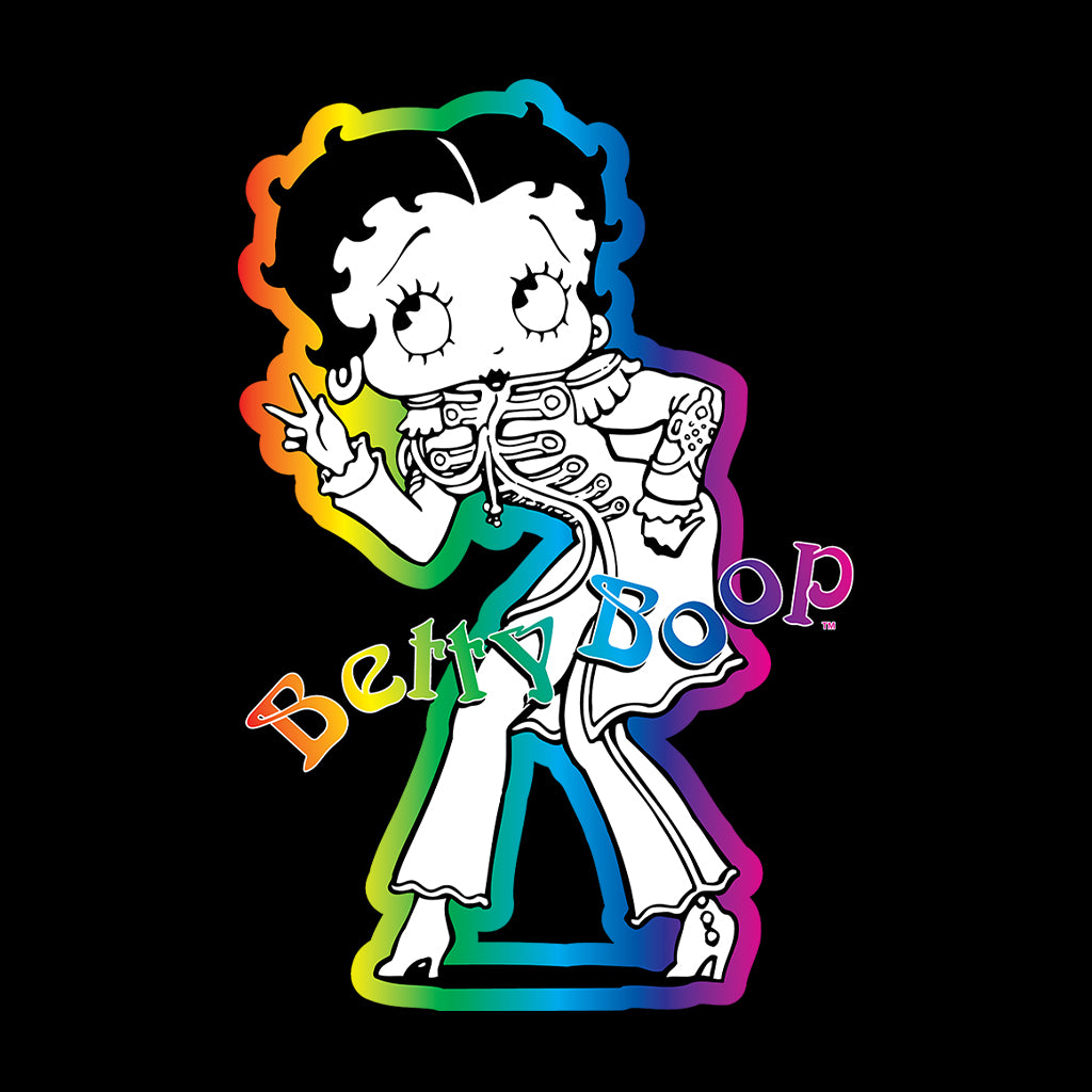 Betty Boop Groovy 70s Outfit Kids T-Shirt