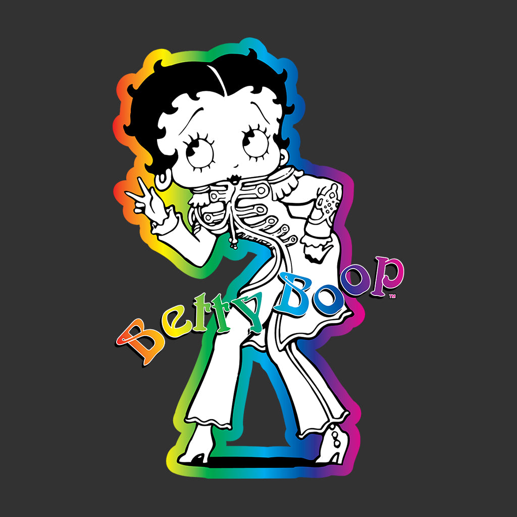 Betty Boop Groovy 70s Outfit Kids T-Shirt