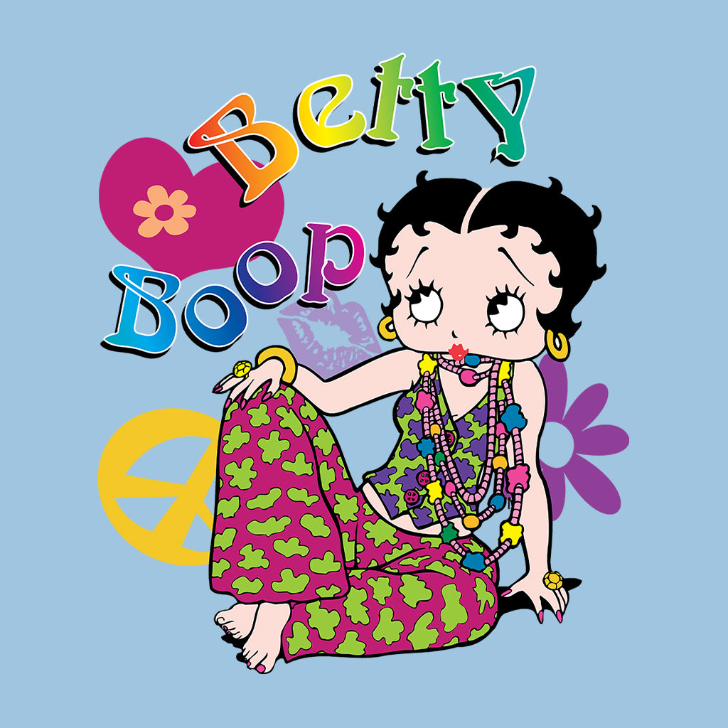 Betty Boop Groovy Hippy Peace & Love Women's Sweatshirt