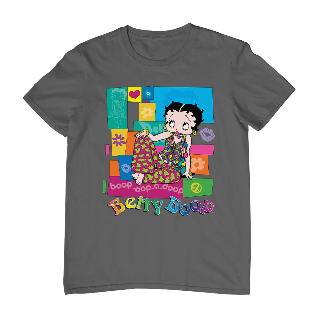 Betty Boop Groovy Hippy Chic Men's T-Shirt