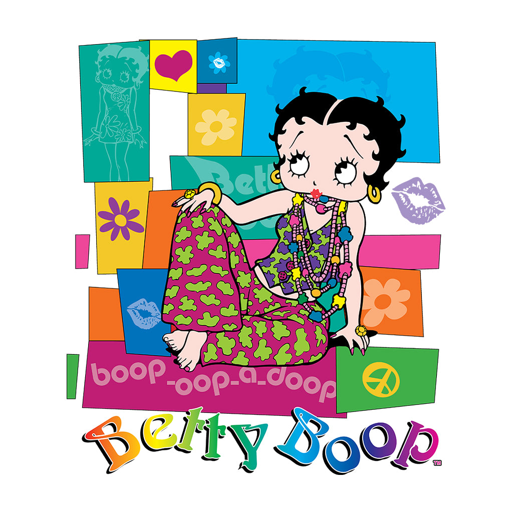 Betty Boop Groovy Hippy Chic Men's Sweatshirt