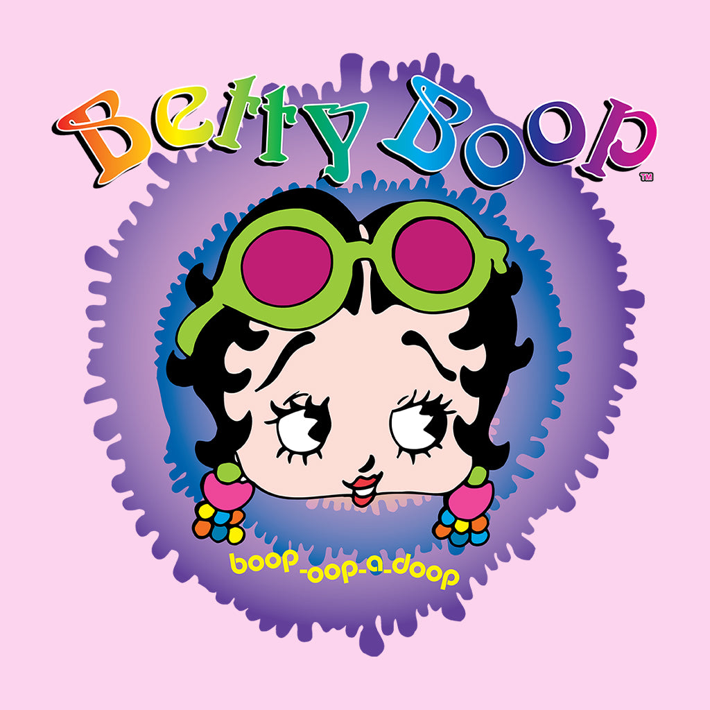 Betty Boop Groovy Boop Oop A Doop Kids Hooded Sweatshirt