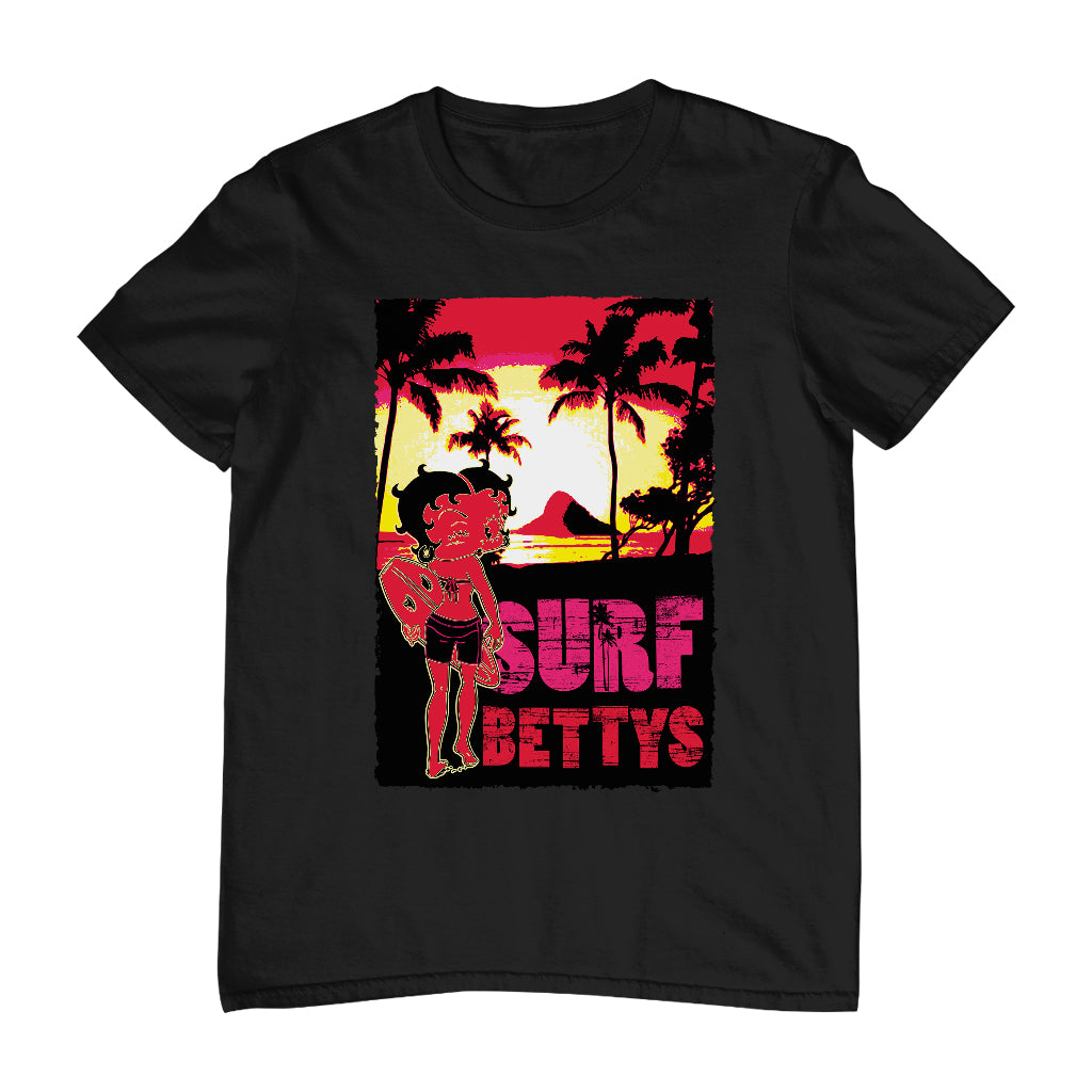 Betty Boop Surf Bettys Sunset Men's T-Shirt
