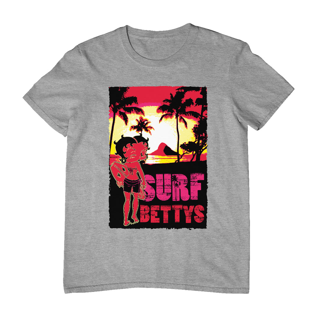 Betty Boop Surf Bettys Sunset Men's T-Shirt