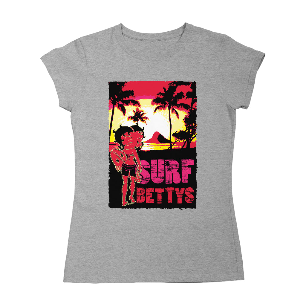 Betty Boop Surf Bettys Sunset Women's T-Shirt