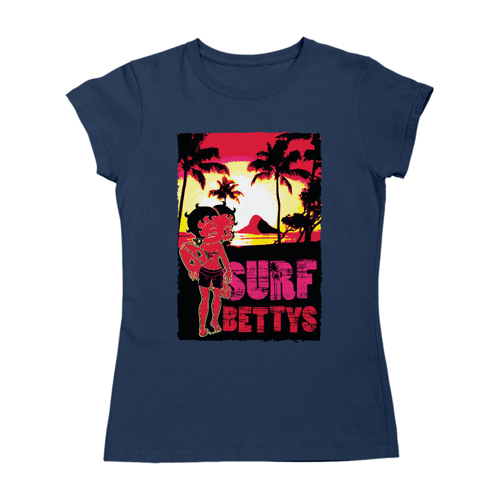 Betty Boop Surf Bettys Sunset Women's T-Shirt