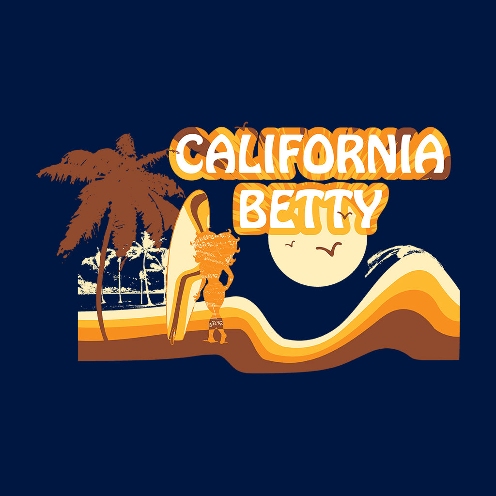 Betty Boop California Sunset Men's Sweatshirt