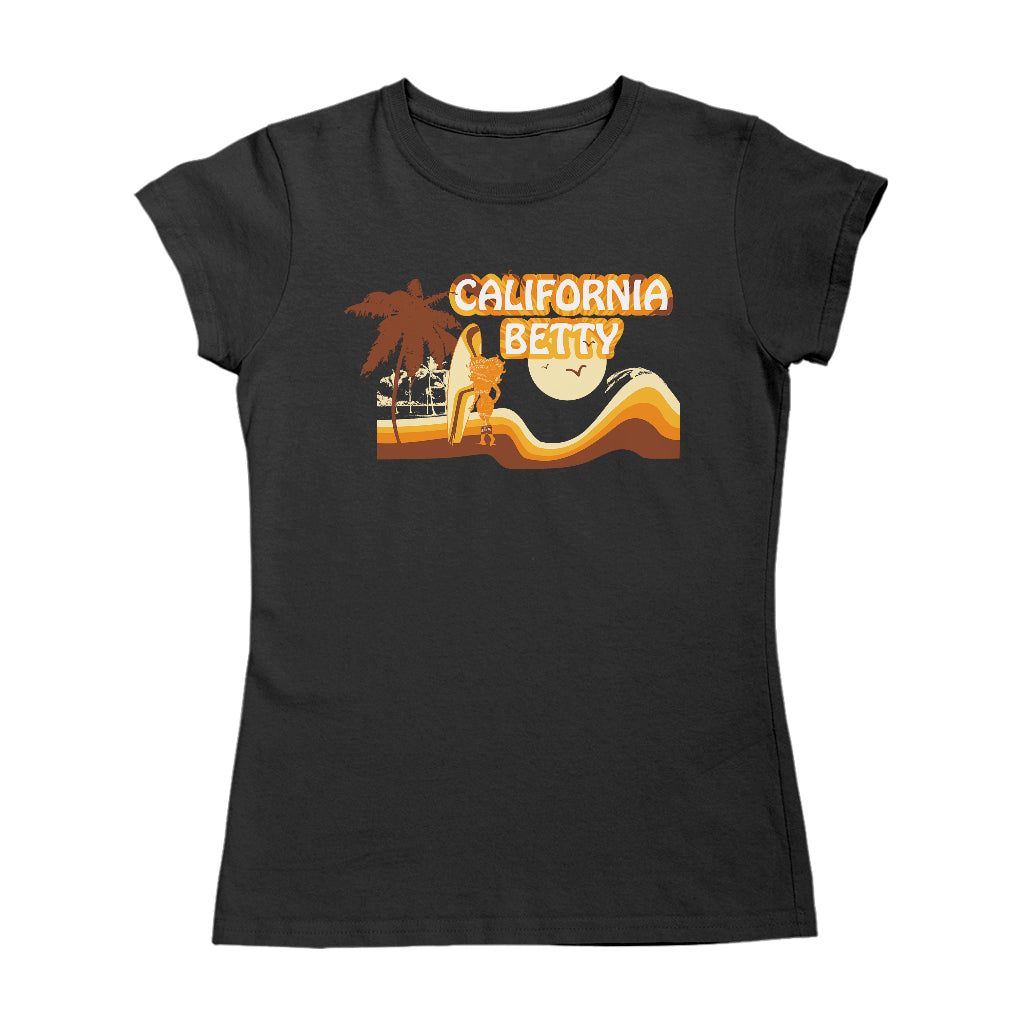 Betty Boop California Sunset Women's T-Shirt
