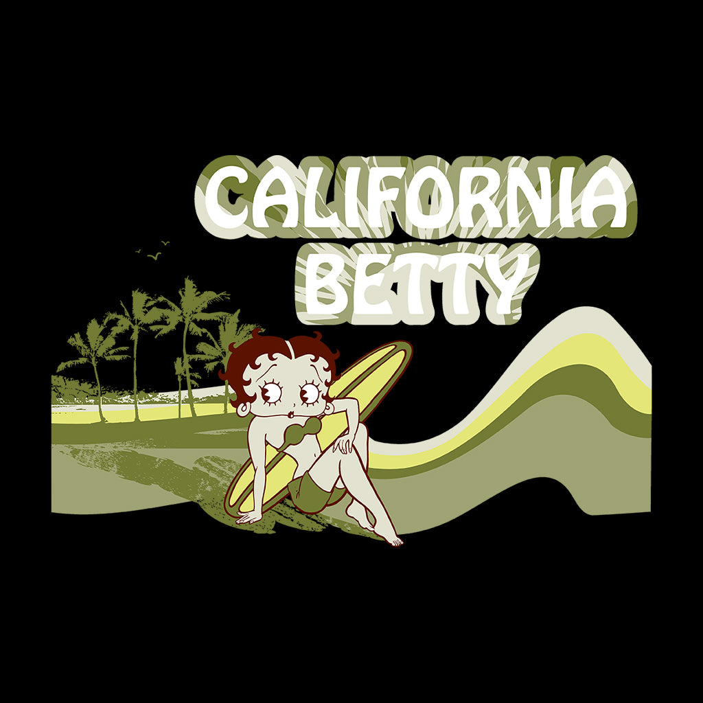 Betty Boop California Betty Beach Kids T-Shirt