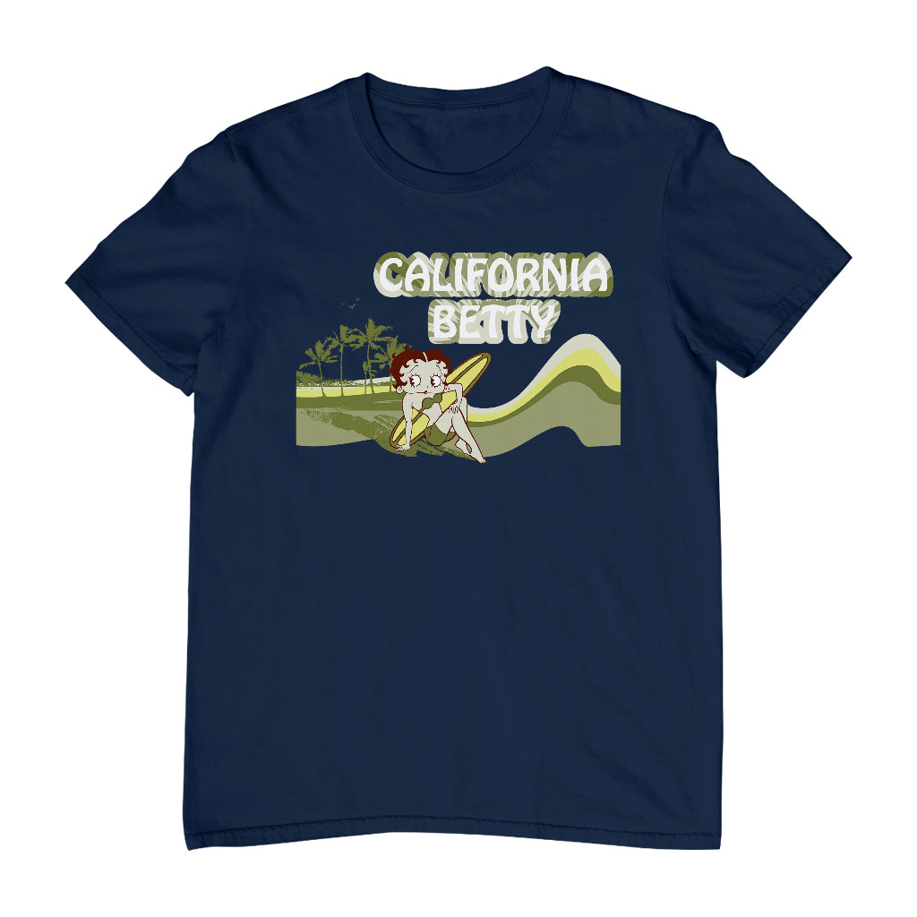 Betty Boop California Betty Beach Men's T-Shirt