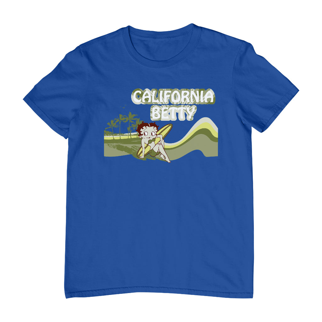 Betty Boop California Betty Beach Men's T-Shirt