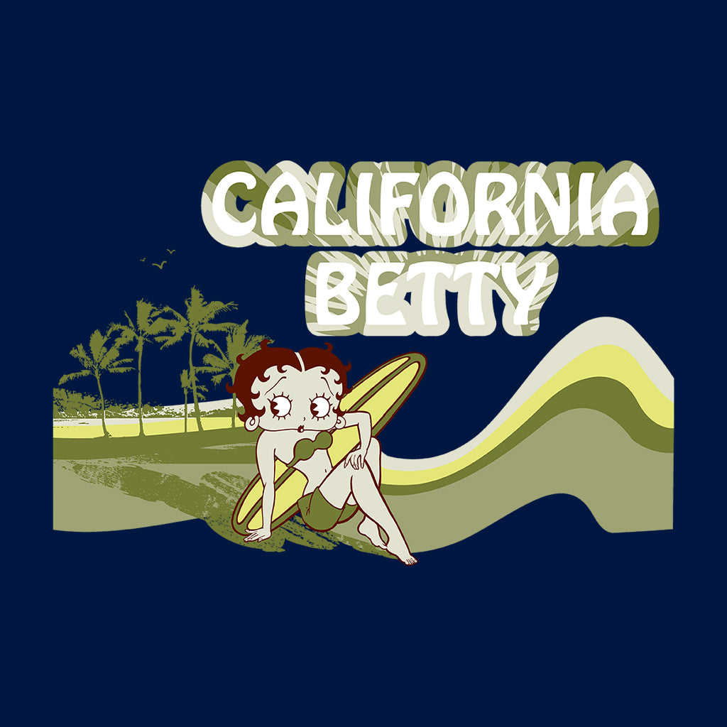 Betty Boop California Betty Beach Kids T-Shirt