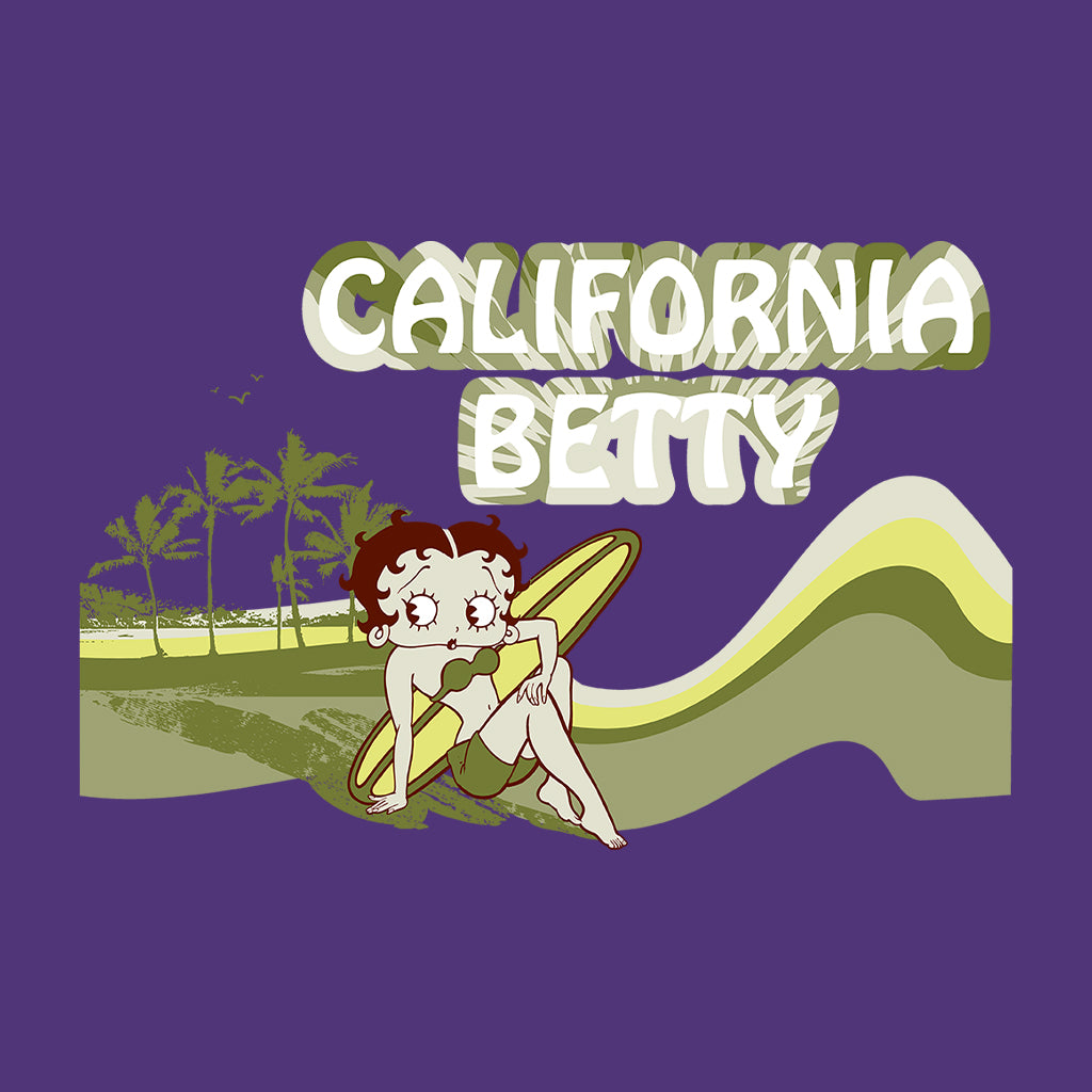 Betty Boop California Betty Beach Kids T-Shirt