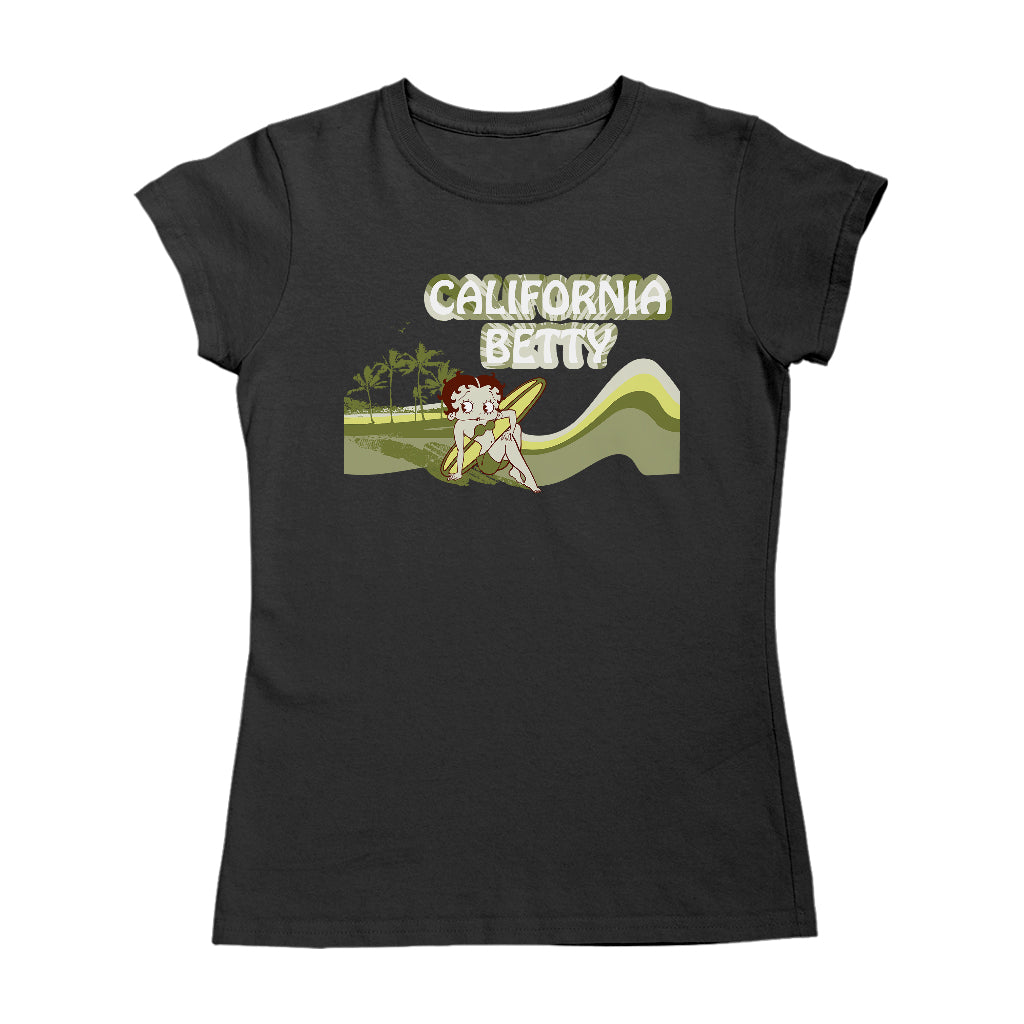 Betty Boop California Betty Beach Women's T-Shirt