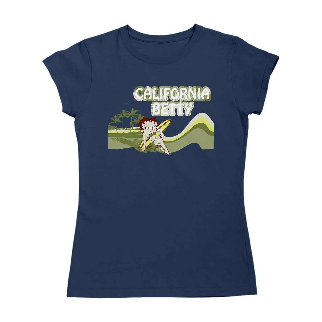 Betty Boop California Betty Beach Women's T-Shirt