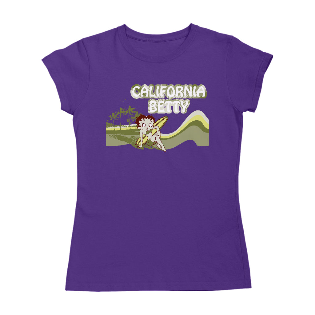 Betty Boop California Betty Beach Women's T-Shirt