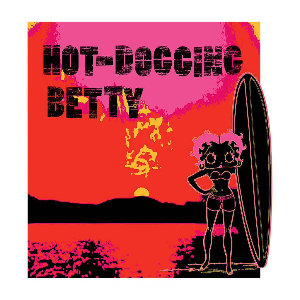Betty Boop Hot Dogging Surfer Betty Women's T-Shirt