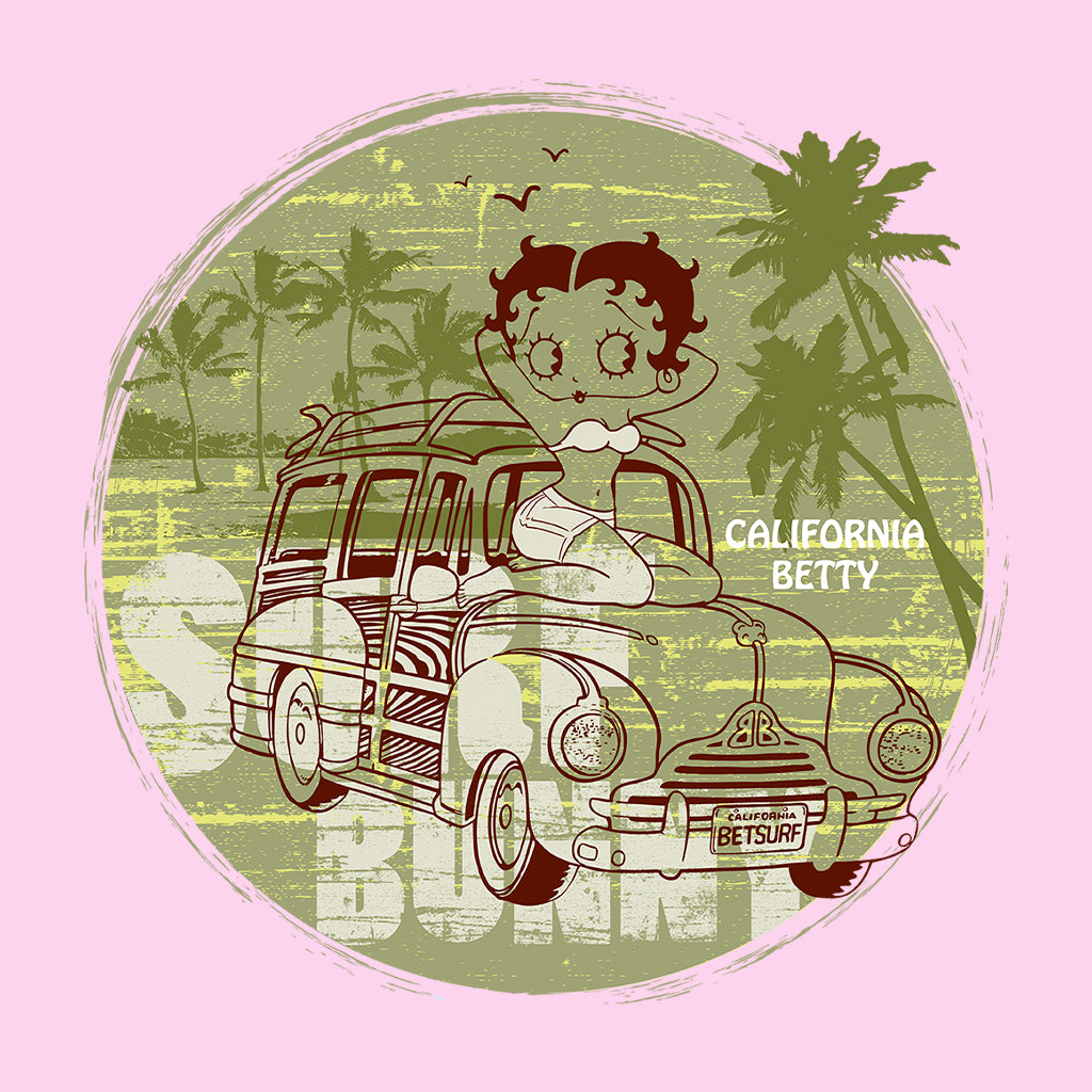 Betty Boop Surf Bunny California Women's T-Shirt