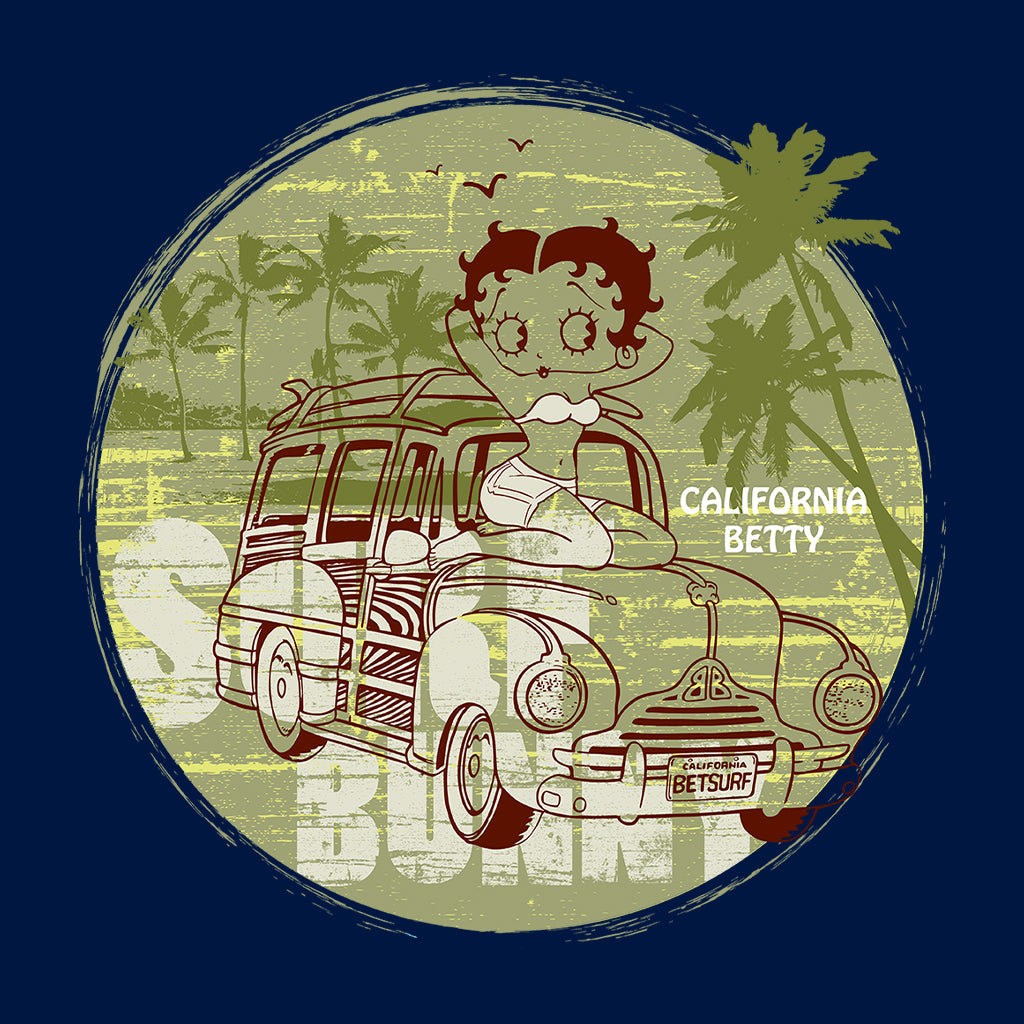 Betty Boop Surf Bunny California Women's T-Shirt
