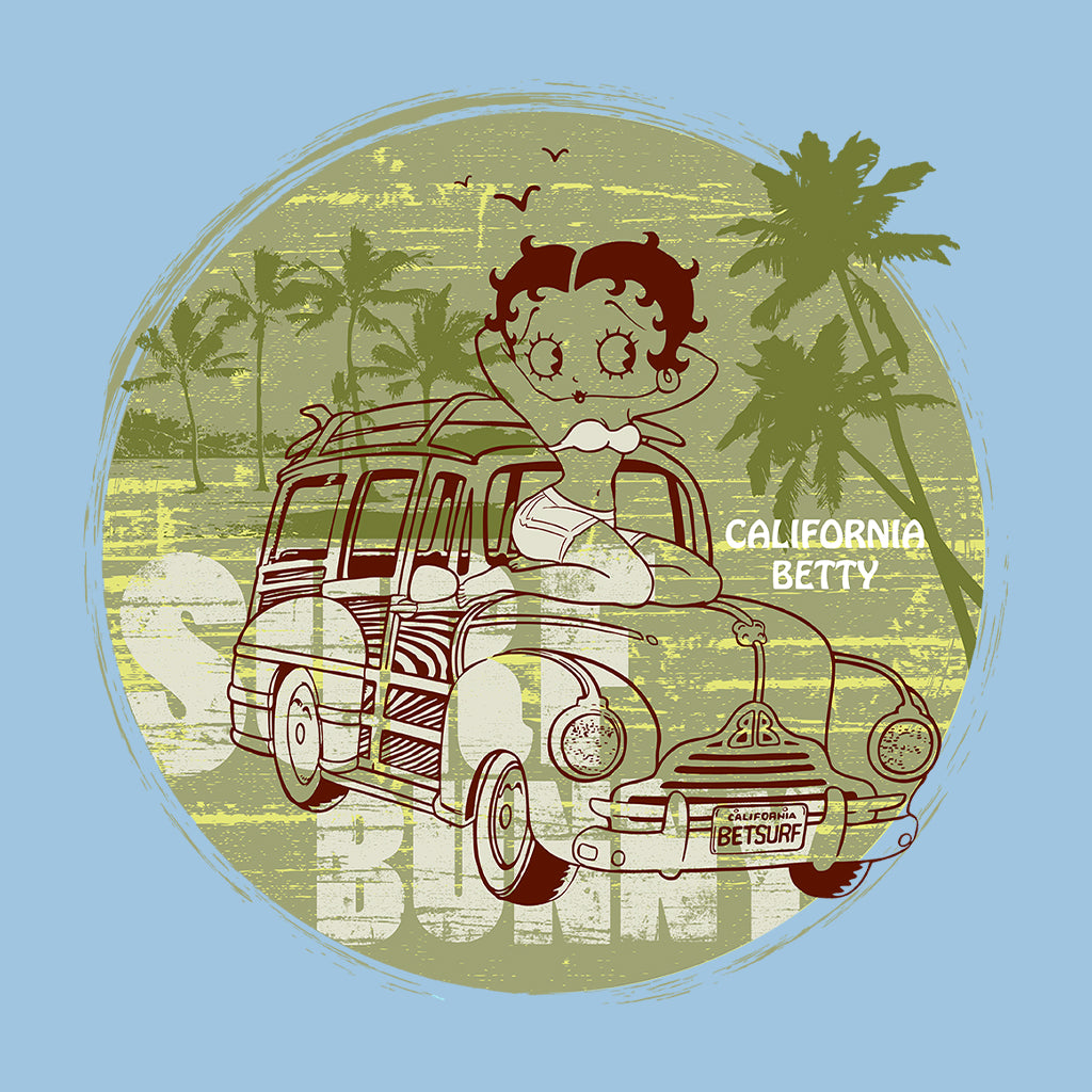 Betty Boop Surf Bunny California Women's T-Shirt