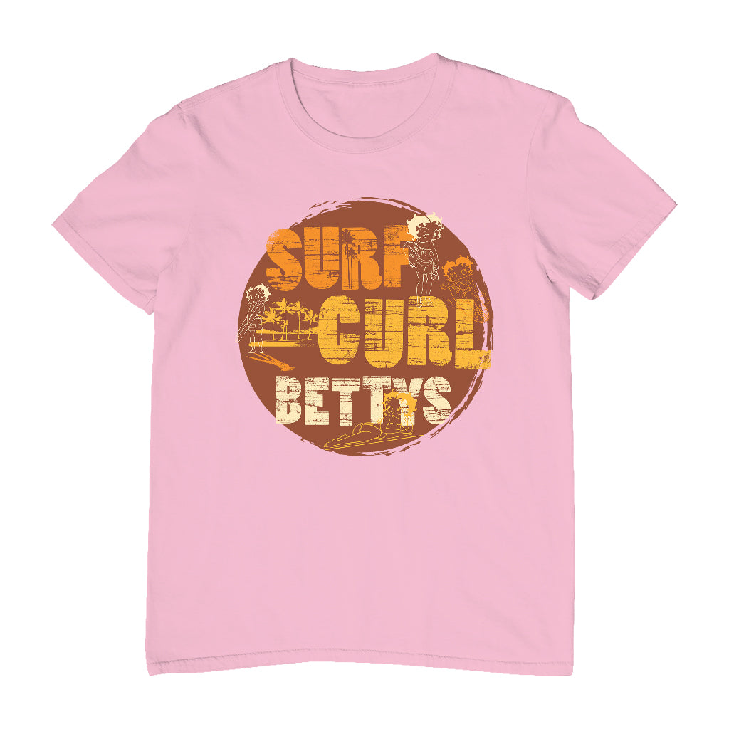 Betty Boop Surf Curls Beach Men's T-Shirt