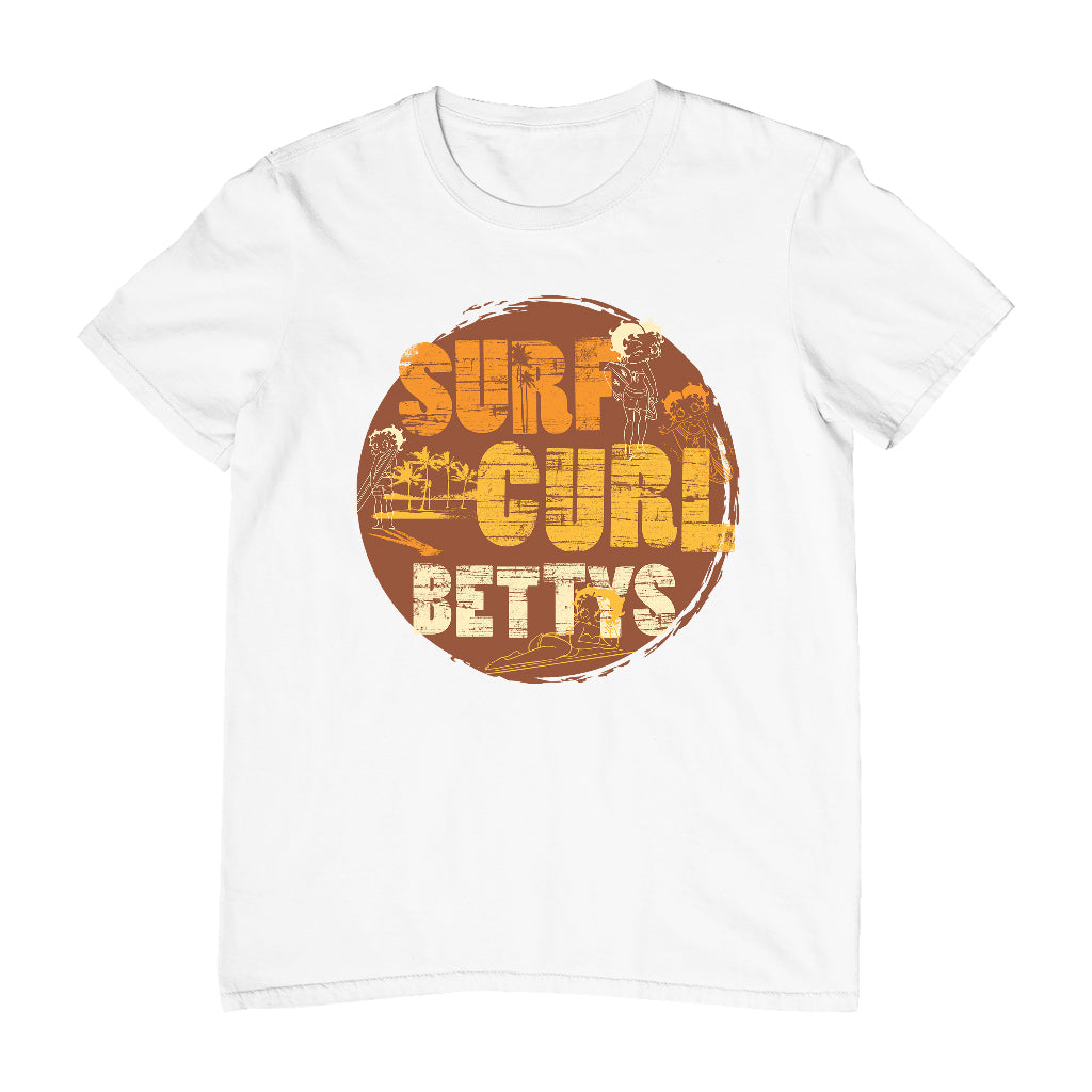 Betty Boop Surf Curls Beach Men's T-Shirt
