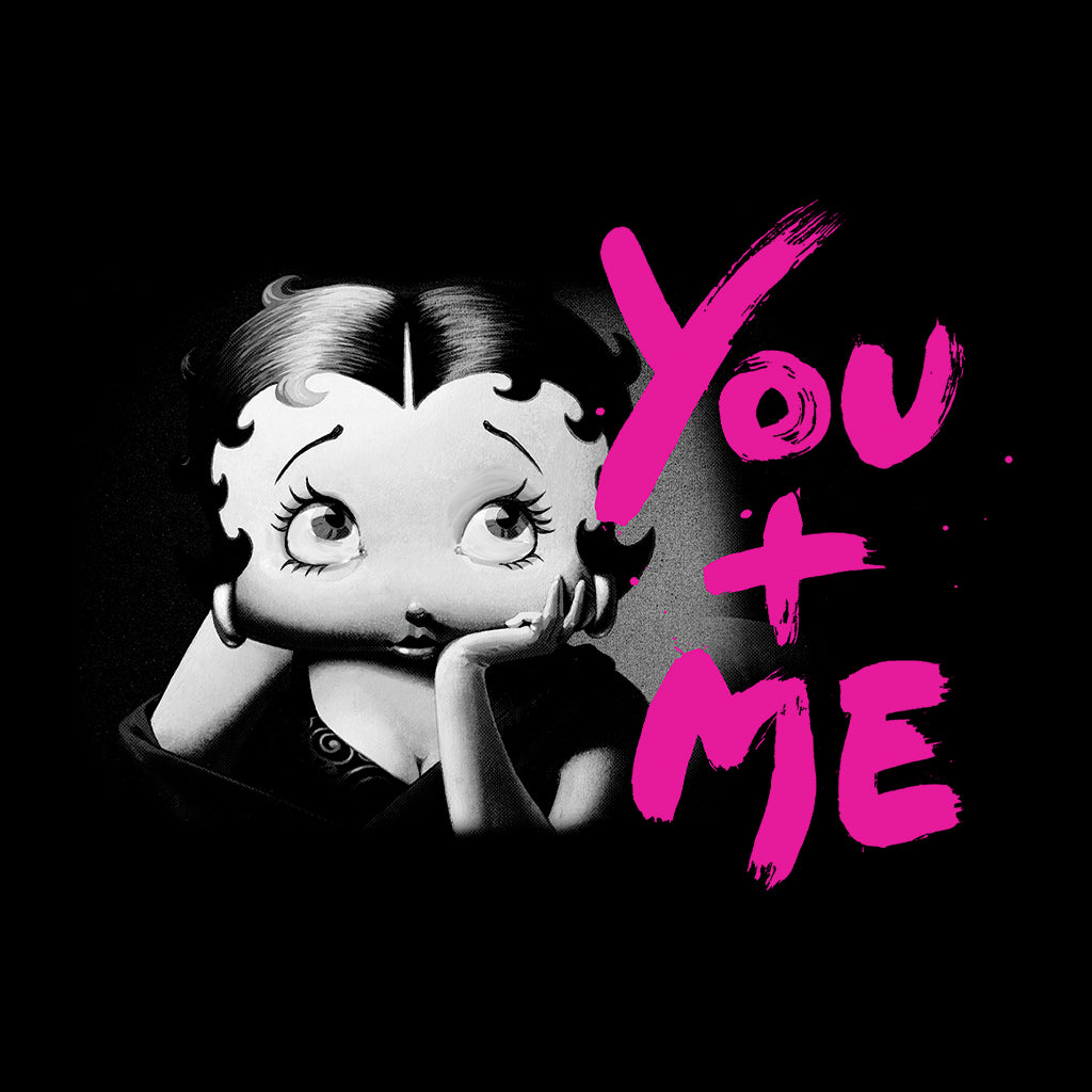 Betty Boop Doll You And Me Men's Hooded Sweatshirt
