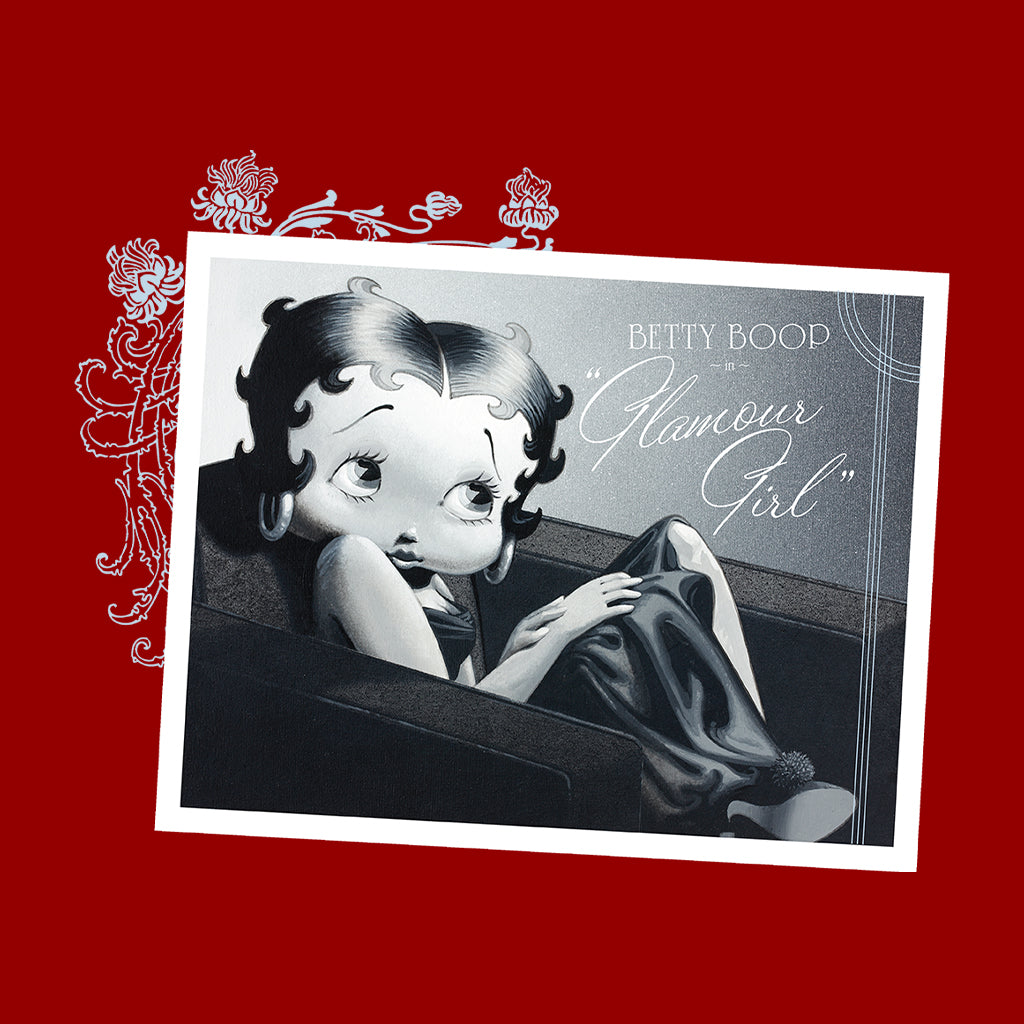 Betty Boop In Glamour Girl Men's Sweatshirt