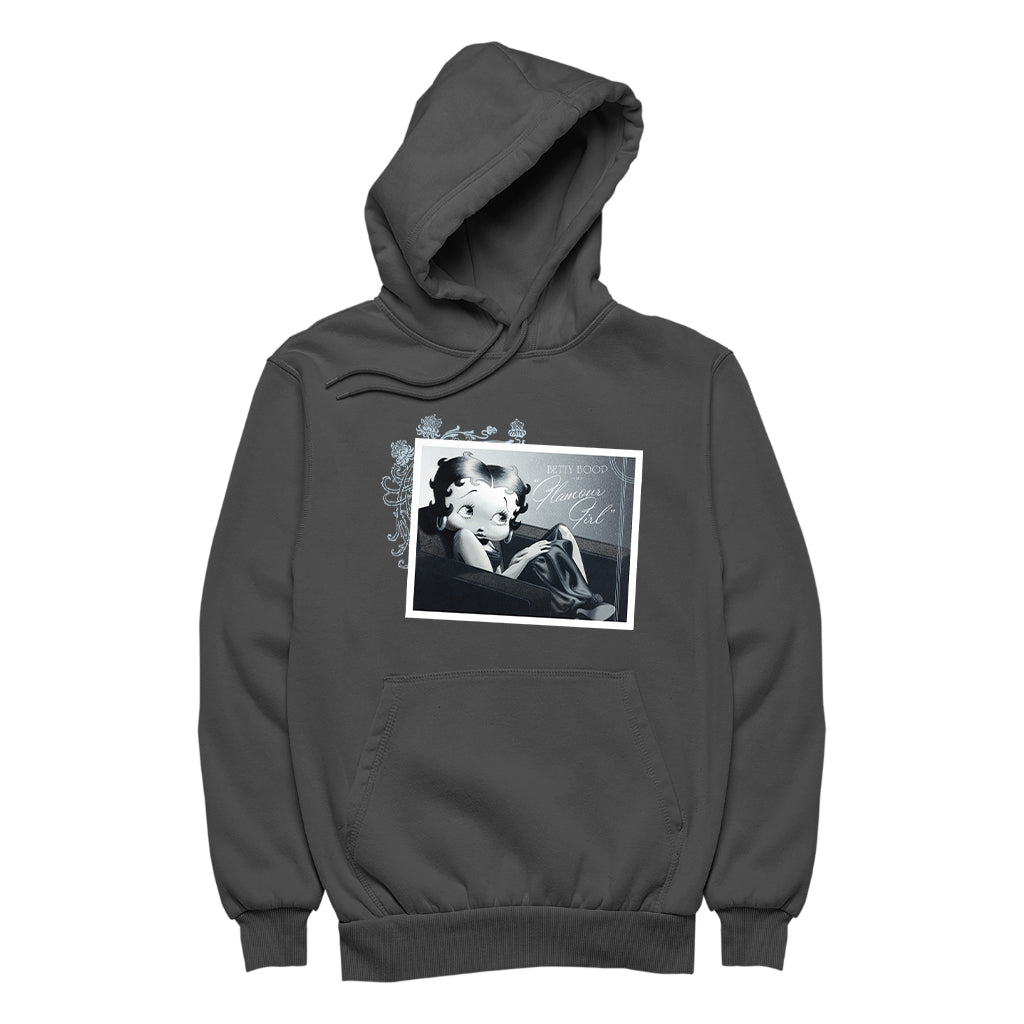 Betty Boop In Glamour Girl Men's Hooded Sweatshirt