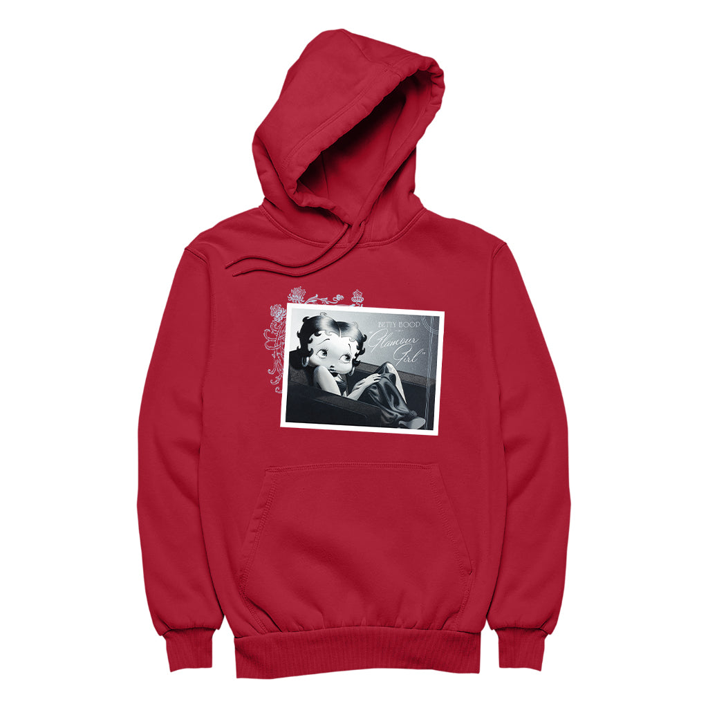 Betty Boop In Glamour Girl Men's Hooded Sweatshirt