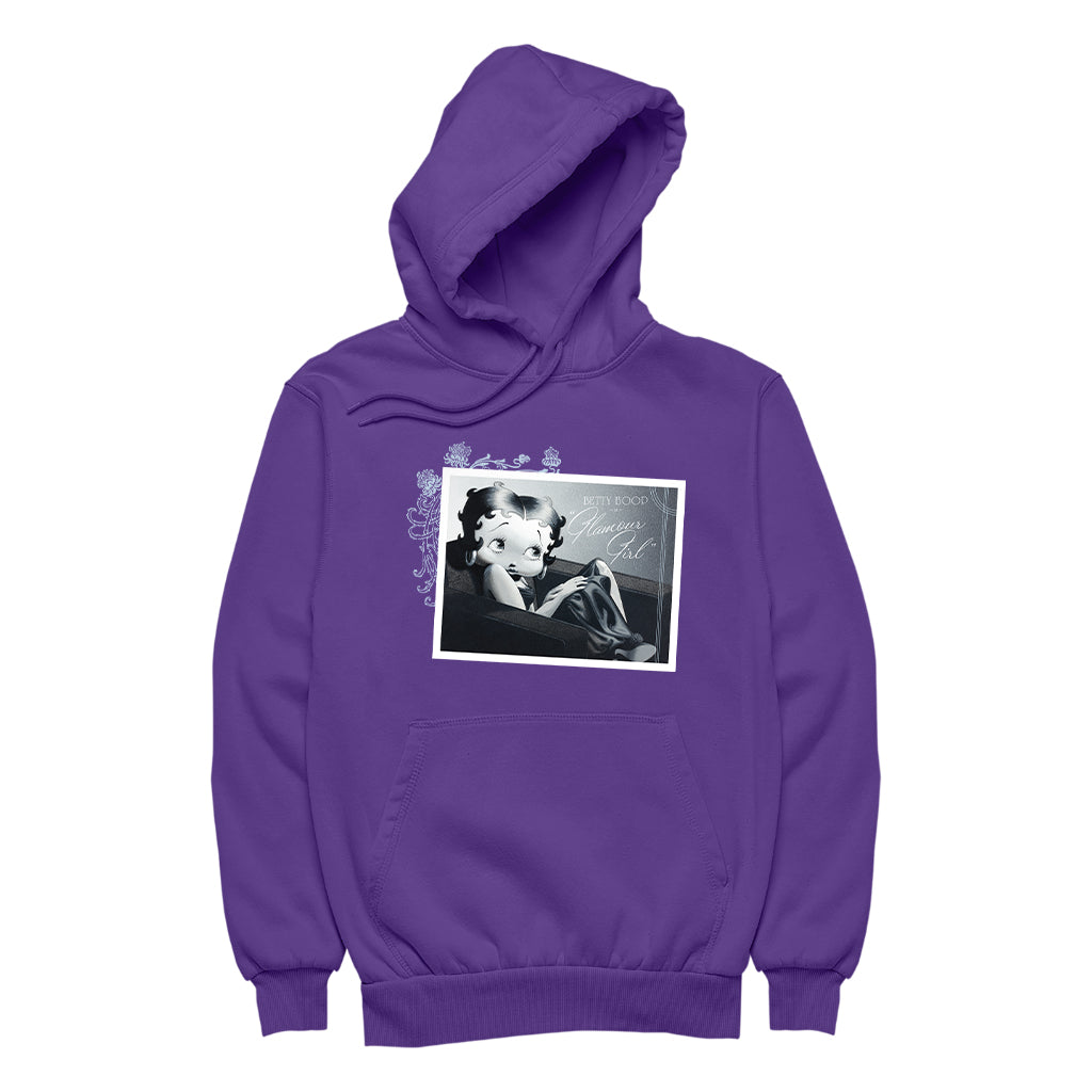 Betty Boop In Glamour Girl Men's Hooded Sweatshirt
