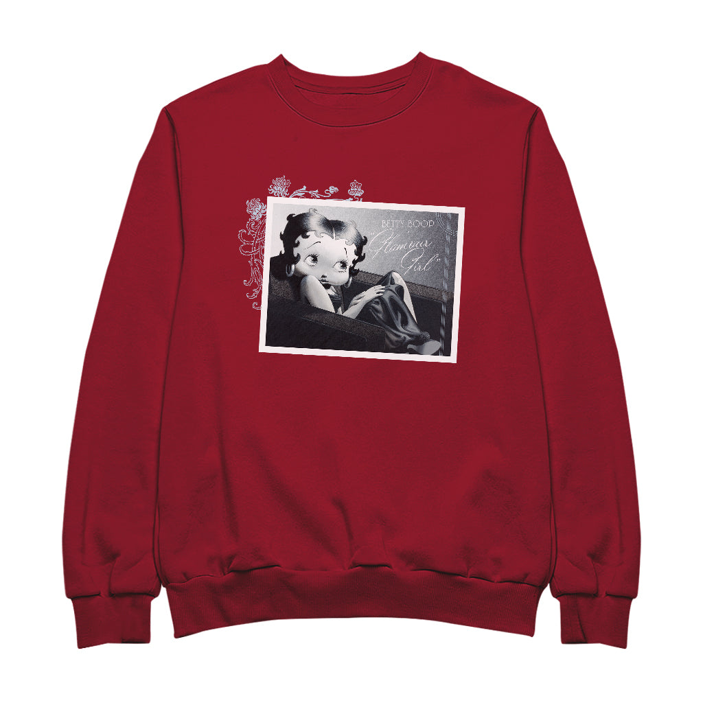 Betty Boop In Glamour Girl Men's Sweatshirt