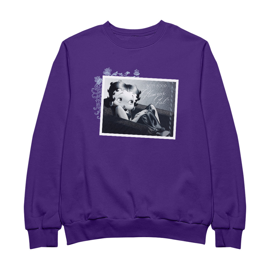 Betty Boop In Glamour Girl Men's Sweatshirt