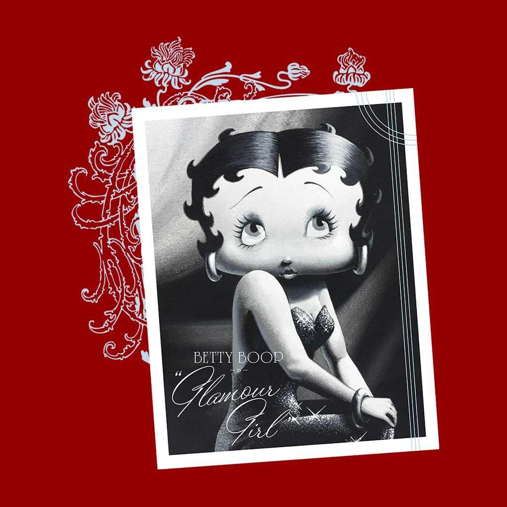 Betty Boop Portrait Glamour Girl Men's Sweatshirt