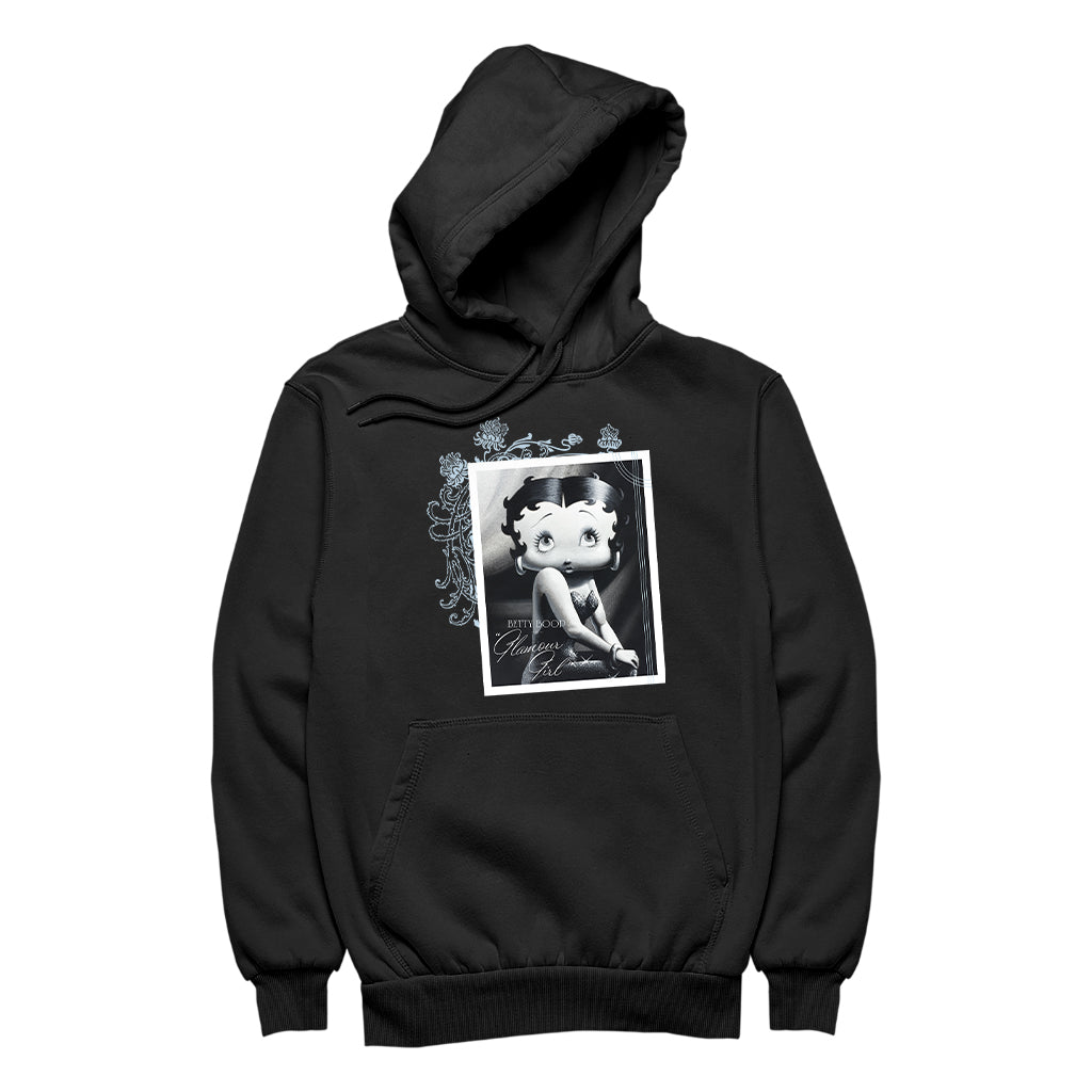 Betty Boop Portrait Glamour Girl Men's Hooded Sweatshirt