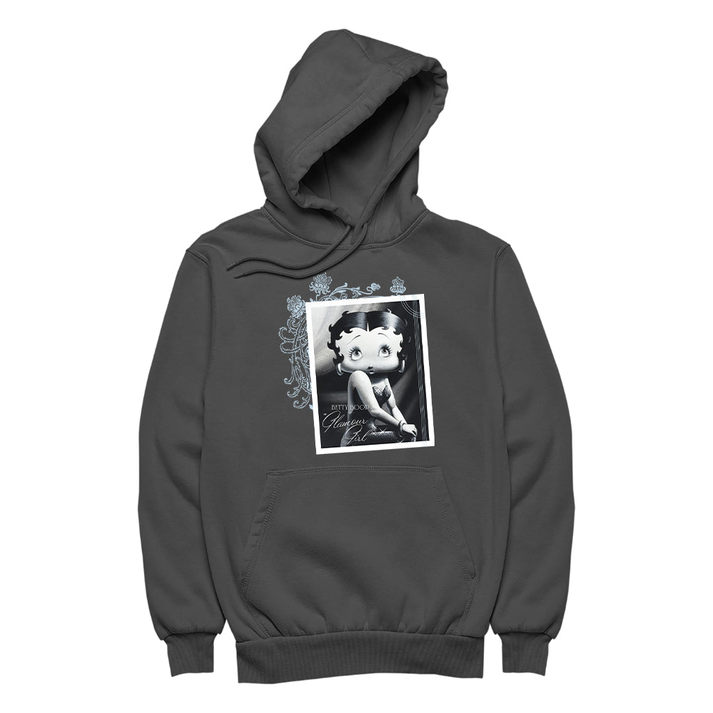 Betty Boop Portrait Glamour Girl Men's Hooded Sweatshirt