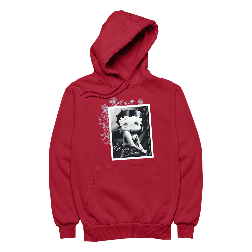Betty Boop Portrait Glamour Girl Men's Hooded Sweatshirt