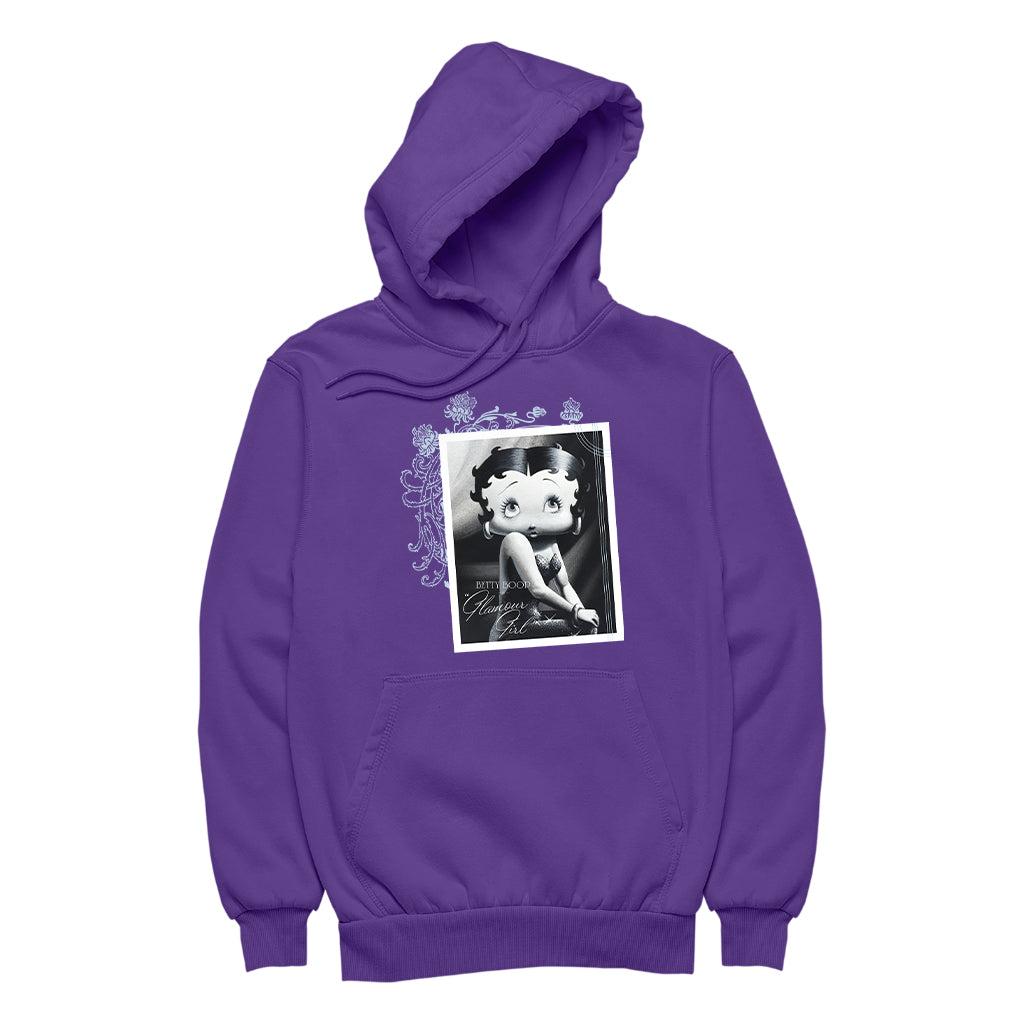 Betty Boop Portrait Glamour Girl Men's Hooded Sweatshirt